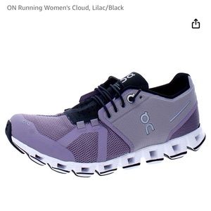 ON Running Women's Cloud, Lilac/Black. Size 9. Excellent condition! Sold out!
